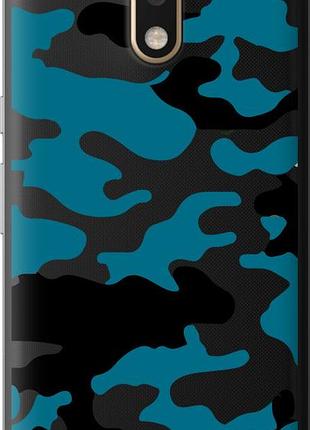 Чехол на motorola moto g4 plus камуфляж прозрачный фон "4877u-953-10746"