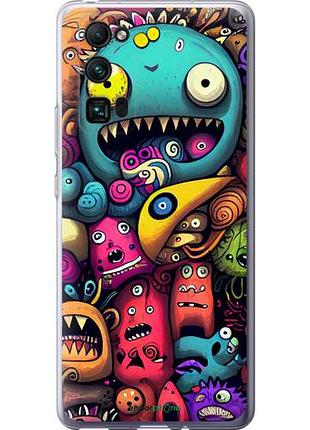 Чехол на huawei honor 30 pro cмешные монстры "5549u-1920-10746"