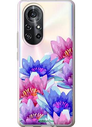 Чехол на huawei nova 8 pro лотос "4862u-2246-10746"