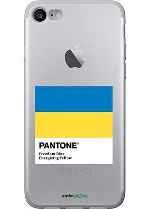 Чехол на iphone 7 прапор пантон "5275u-336-10746"