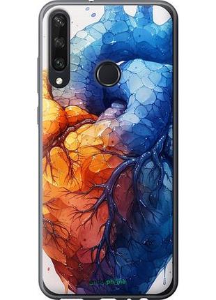 Чехол на huawei y6p арт-сердце "6034u-1952-10746"