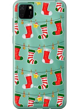 Чехол на huawei y5p новогодний 9 "4622u-1936-10746"