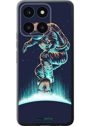 Чехол на huawei honor x6a космонавт на скейтборде "4145u-3340-10746"