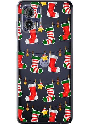 Чехол на motorola g73 новогодний 9 "4622u-3196-10746"