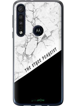 Чехол на motorola one macro the style playlist "4308u-1812-10746"