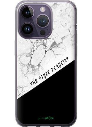 Чехол на iphone 14 pro the style playlist "4308u-2646-10746"