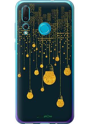 Чехол на huawei nova 4 иллюстрация ночного города "4162u-1632-10746"
