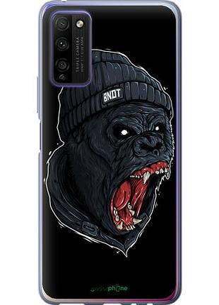 Чехол на huawei honor 30 lite обезьяна в ярости "4137u-2074-10746"