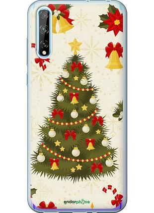 Чохол на huawei p smart s новорічна ялинка "4198u-1813-10746"
