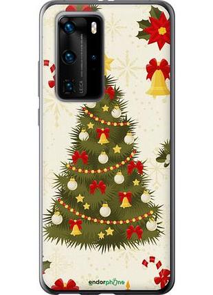 Чохол на huawei p40 pro новорічна ялинка "4198u-1839-10746"