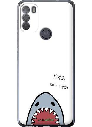Чехол на motorola g50 акула "4870u-2354-10746"