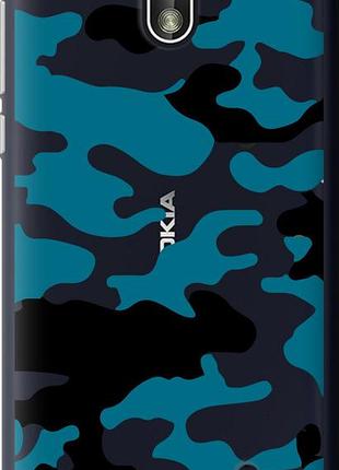 Чохол на nokia 1 камуфляж прозорий фон "4877u-1373-10746"