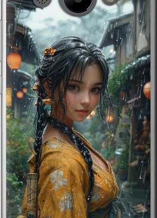 Чехол на huawei y3 2017 anime-girl "6133u-991-10746"