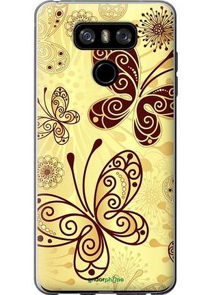 Чохол на lg g6 красиві метелики "4170u-836-10746"