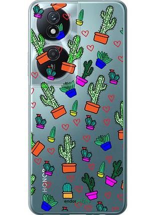 Чохол на huawei honor play 50 plus кактуси 4"4856u-3399-10746"