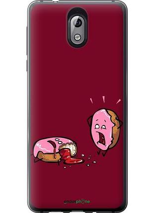Чехол на nokia 3.1 печенье "911u-1530-10746"