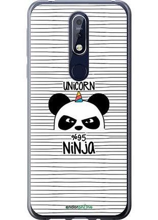 Чехол на nokia 7.1 ниндзя "4281u-1593-10746"
