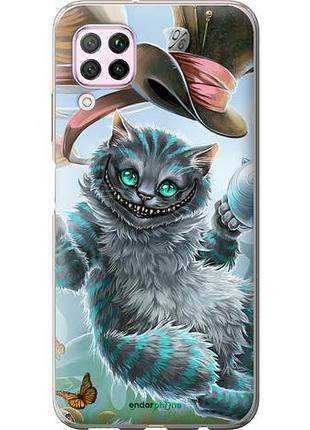 Чехол на huawei p40 lite чеширский кот 2 "3993u-1887-10746"