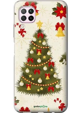 Чехол на huawei p40 lite новогодняя елка "4198u-1887-10746"