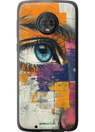 Чехол на motorola moto g6 цветная фреска "6032u-982-10746"