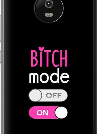 Чехол на motorola moto g5 bitch mode "4548u-832-10746"