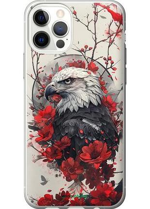 Чехол на iphone 12 рубиновый орел "6103u-2053-10746"