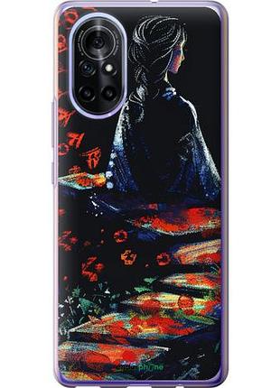 Чехол на huawei nova 8 мечтательная девушка "6042u-2245-10746"
