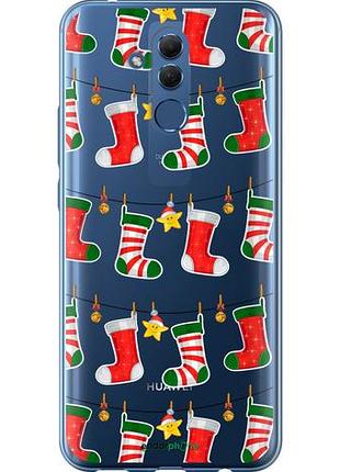 Чехол на huawei mate 20 lite новогодний 9 "4622u-1575-10746"
