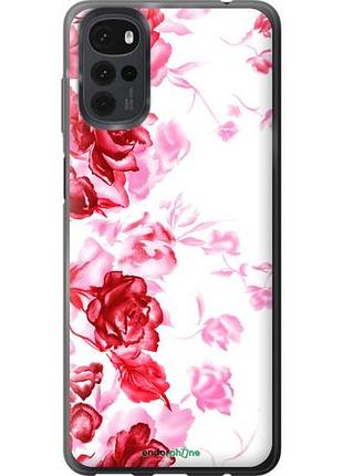 Чохол на motorola g22 намальовані троянди "724u-2681-10746"