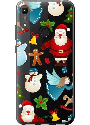 Чехол на huawei y6s новогодний 1 "4614u-1871-10746"