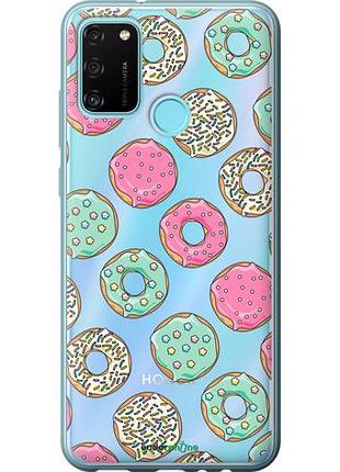 Чехол на huawei honor 9a пончики 1 "4657u-1900-10746"