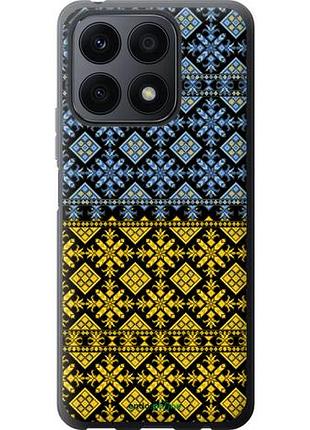 Чехол на huawei honor x8a жовто-блакитна вишиванка "1169u-2963-10746"