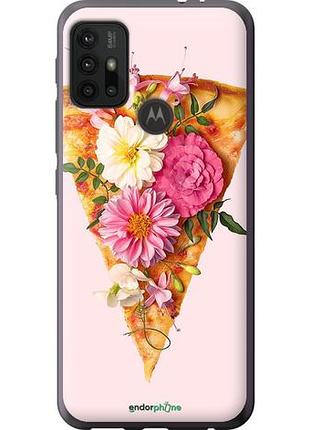 Чехол на motorola moto g10 pizza "4492u-2319-10746"