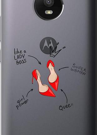 Чехол на motorola moto e4 plus женщина "4599u-1000-10746"