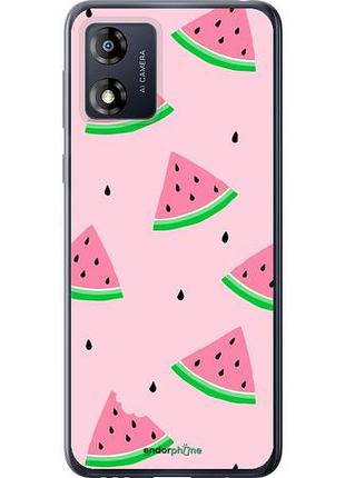 Чохол на motorola moto e13 рожевий кавун "4314u-3053-10746"