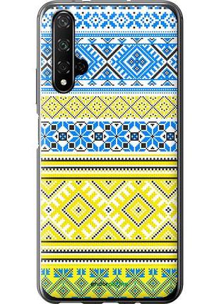 Чехол на huawei honor 20 вышиванка 40 "1174u-1697-10746"