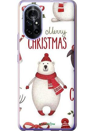 Чехол на huawei nova 8 merry christmas "4106u-2245-10746"