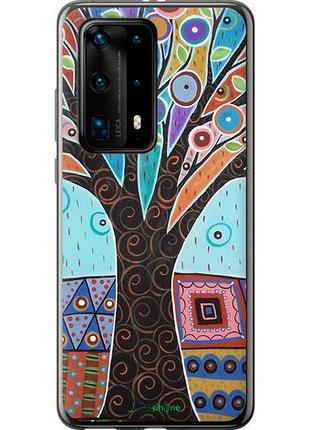 Чехол на huawei p40 pro plus арт-дерево "4008u-1917-10746"