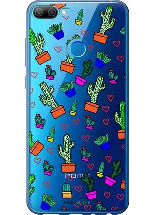 Чехол на huawei honor 9i кактусы 4 "4856u-1853-10746"