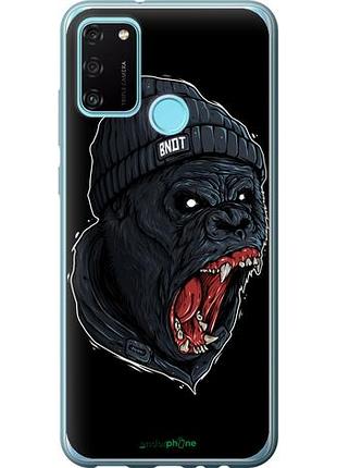 Чехол на huawei honor 9a обезьяна в ярости "4137u-1900-10746"