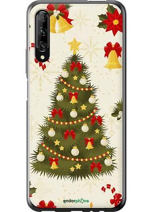 Чохол на huawei p smart pro новорічна ялинка "4198u-1906-10746"