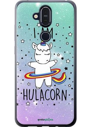 Чехол на nokia 8.1 i'm hulacorn "3976u-1620-10746"
