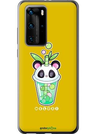 Чехол на huawei p40 pro панда 1 "4558u-1839-10746"