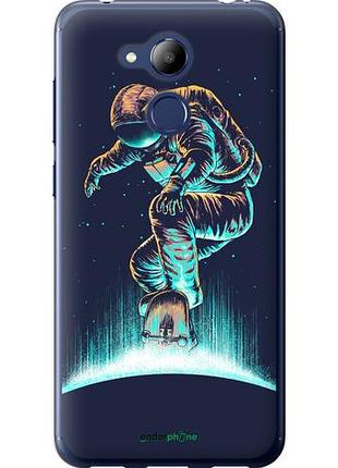 Чехол на huawei honor 6c pro космонавт на скейтборде "4145u-1358-10746"