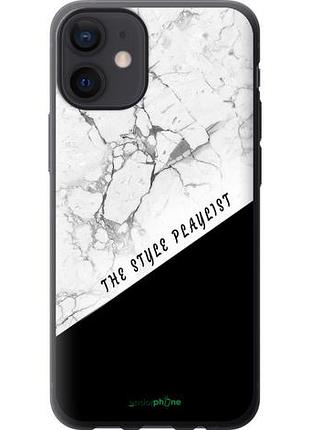 Чехол на iphone 12 mini the style playlist "4308u-2071-10746"
