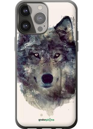 Чохол на iphone 13 pro max вовк-арт "4163u-2371-10746"