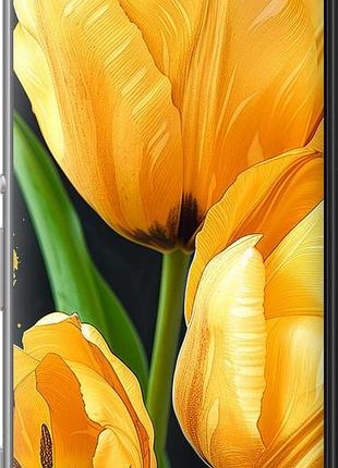 Чохол на sony xperia m5 e5633 жовті тюльпани "5991u-217-10746"