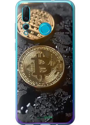 Чехол на huawei nova 4 вулканический bitcoin "6092u-1632-10746"