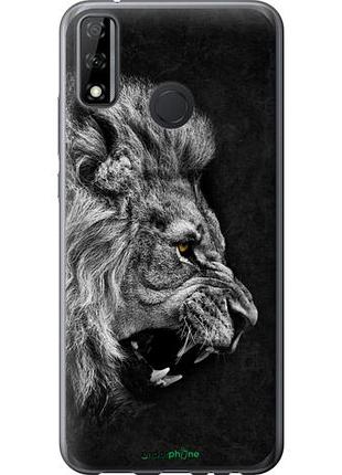 Чехол на huawei p smart 2020 лев "1080u-2060-10746"