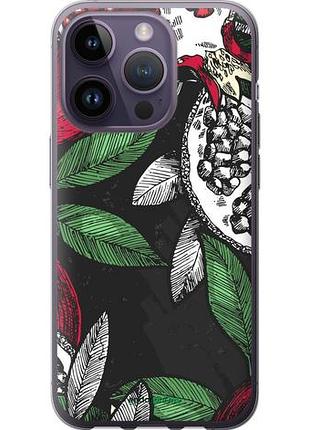 Чехол на iphone 14 pro гранат "4692u-2646-10746"